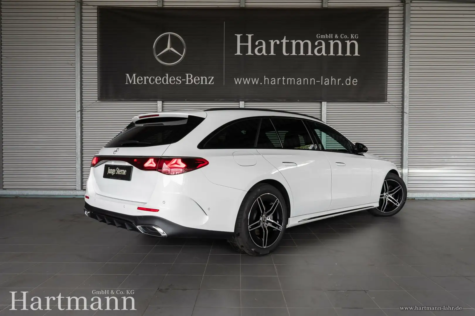 Mercedes-Benz E 220 E 220 d T AMG Line Advanced Night 9G AHK Distronic Weiß - 2