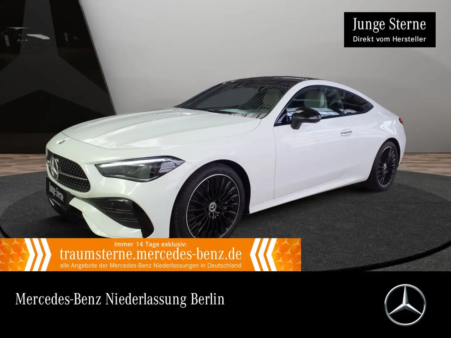 Mercedes-Benz CLE 200 AMG+NIGHT+PANO+360+LED+KEYLESS+9G Weiß - 1