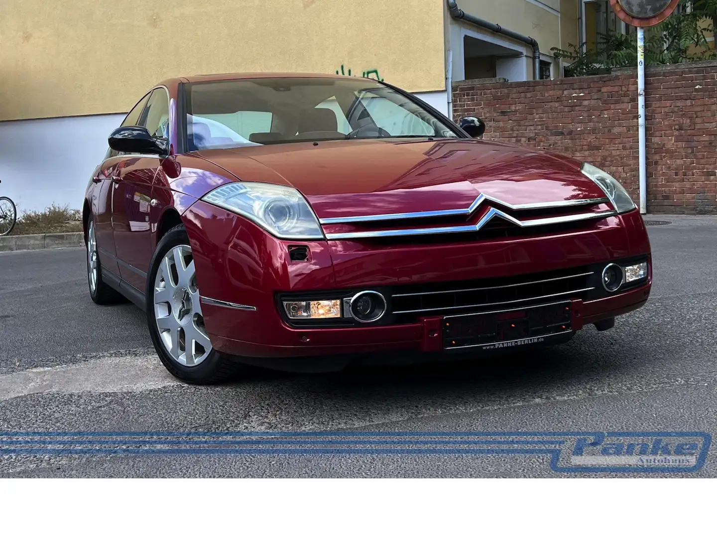 Citroen C6 Pallas*Pano*HUP*Leder*JBL*SHZ*MultiL*PDC* Rojo - 1