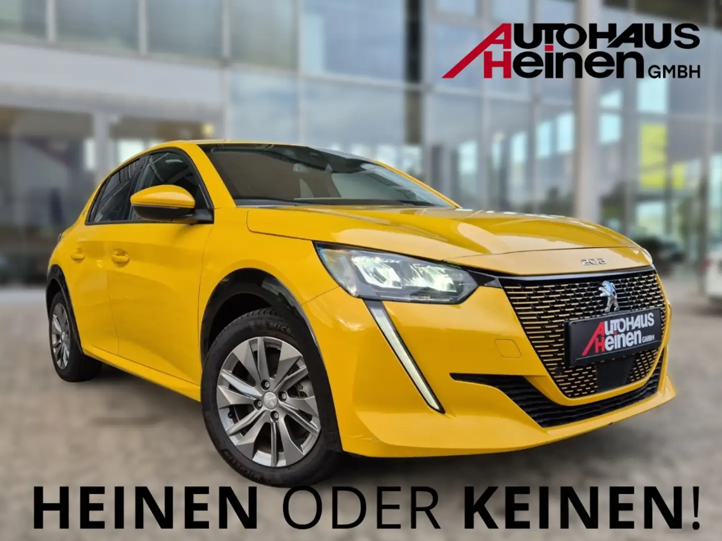 Peugeot 208 e- Allure Pack Navi LED ACC Klimaautom Fahrerprofi Jaune - 1