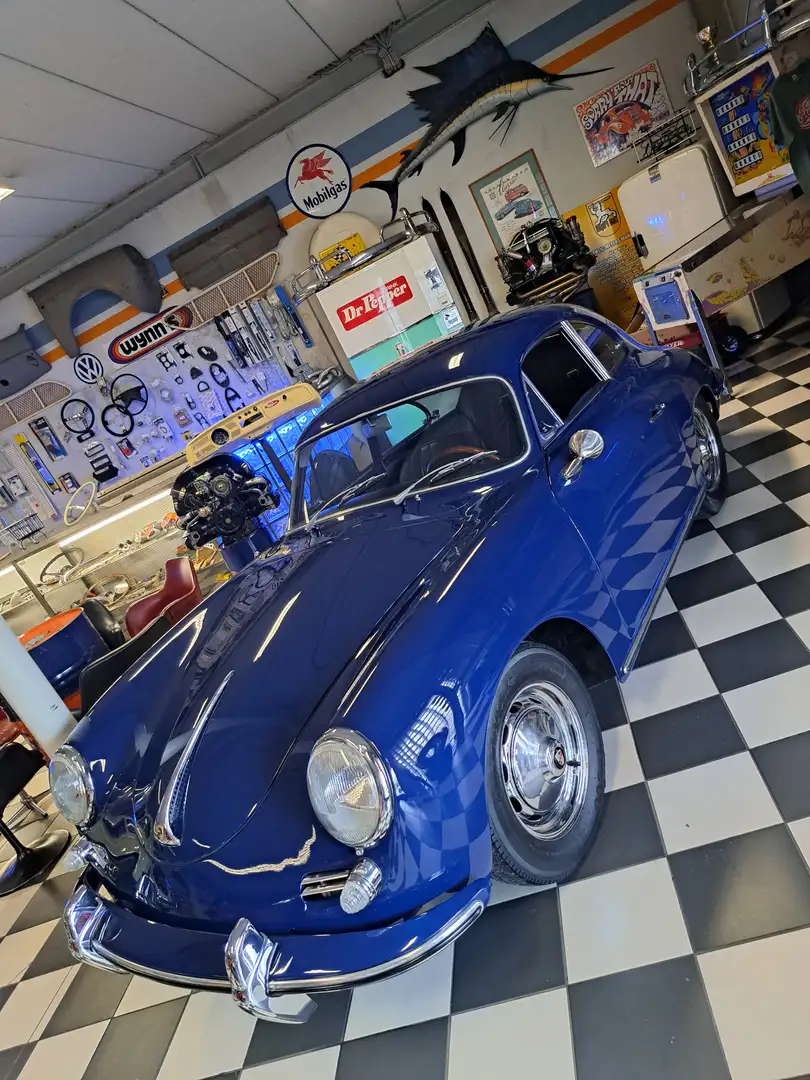 Porsche 356 Kék - 1