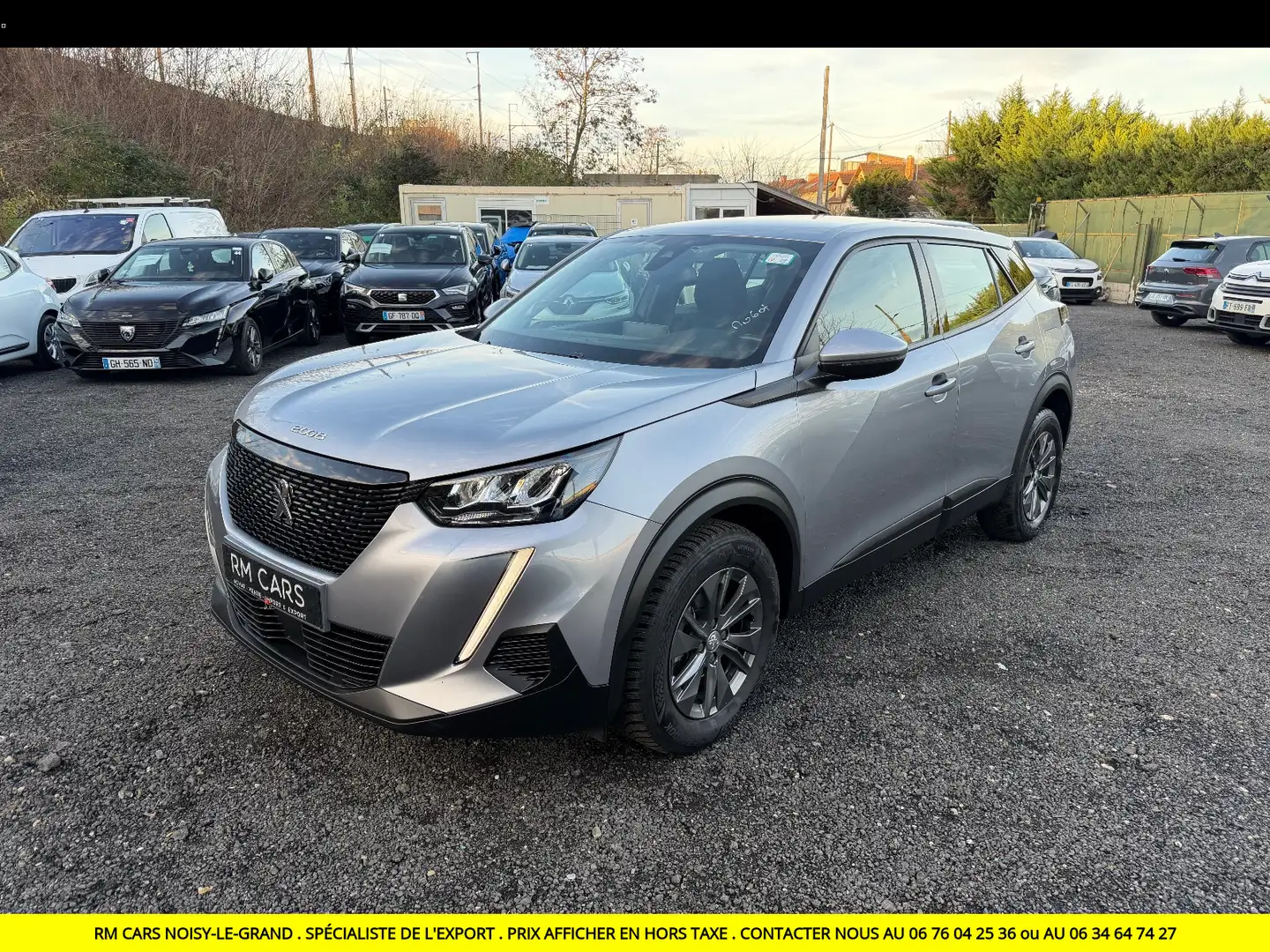 Peugeot 2008 2008 BlueHDi 110 S\u0026amp;S BVM6 Active Pack Gris - 1