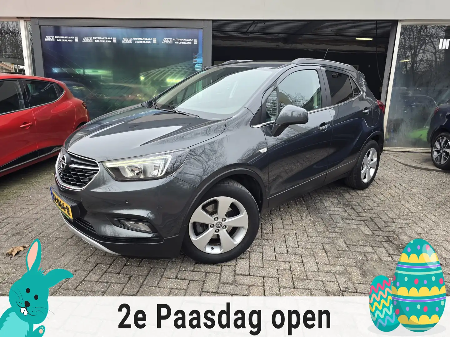 Opel Mokka X 1.4 Turbo Innovation | 2E EIGENAAR | 12MND GARANTI Grijs - 1