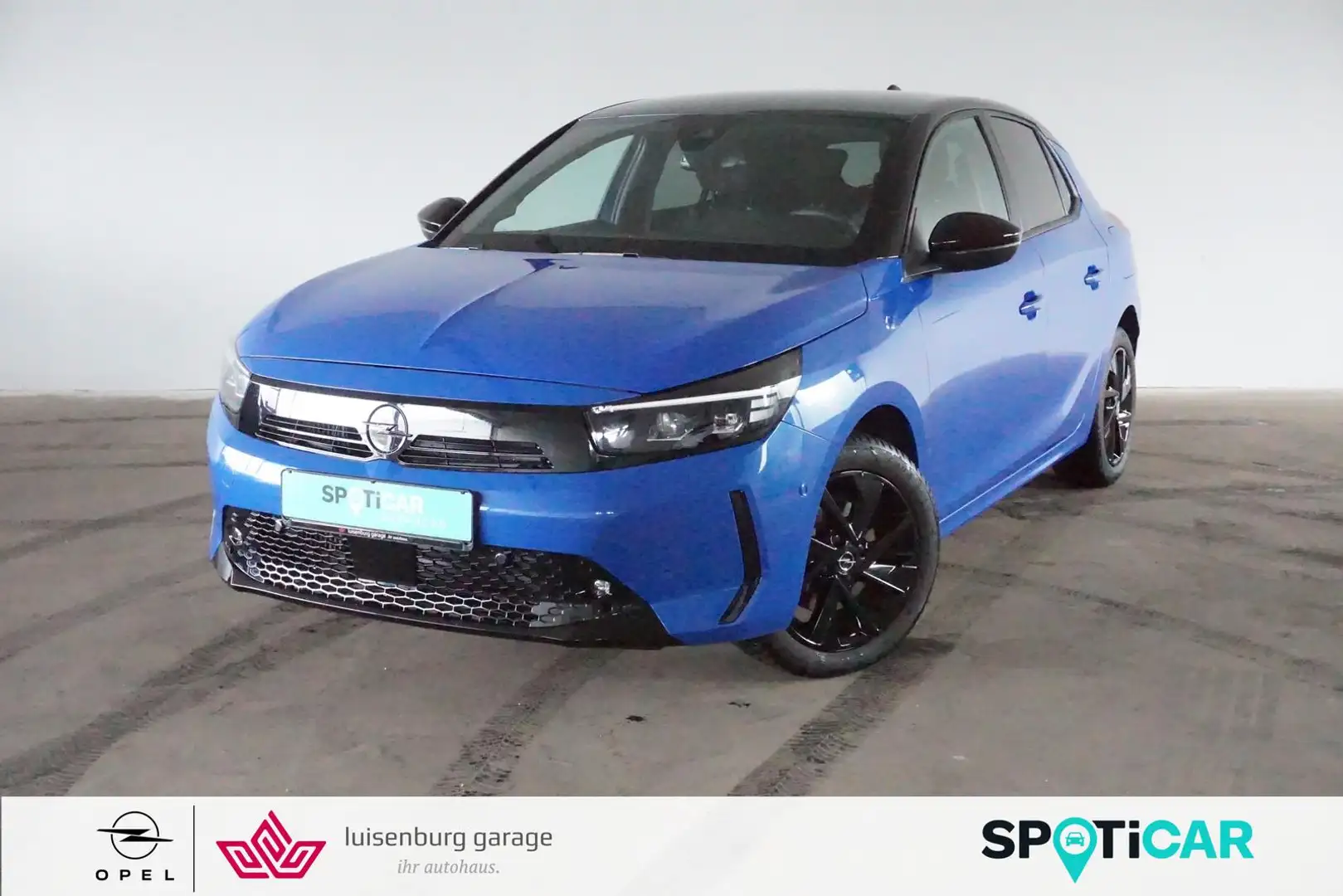 Opel Corsa GS 1.2 Turbo Navi SHZ RFK  Matrix Keyless Blau - 1