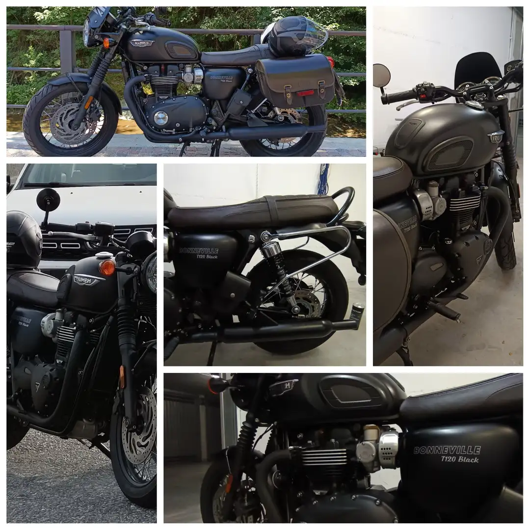 Triumph Bonneville T120 Noir - 1