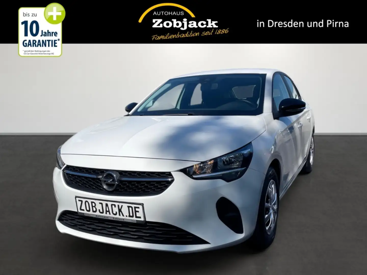 Opel Corsa F Edition 1.2 Parkpilot, Sitzheizung, Isofix Bianco - 1