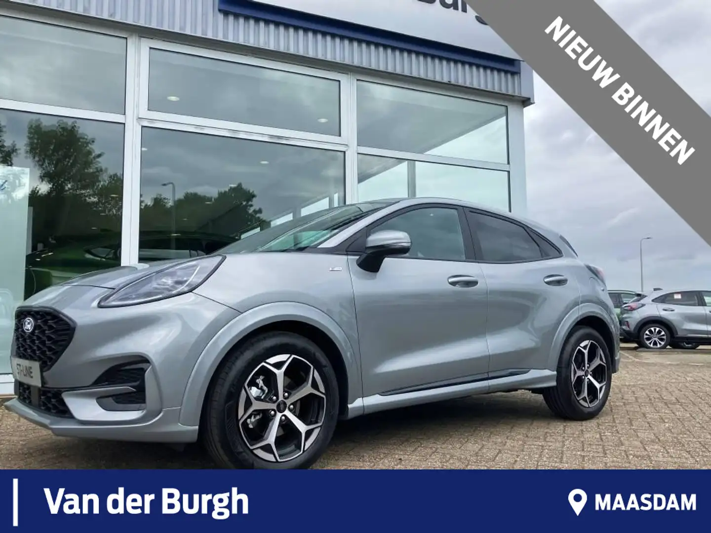 Ford Puma ST-Line 1.0 EcoBoost Hybrid 125pk automaat Full Op Gris - 1
