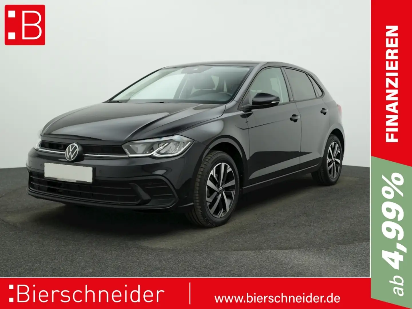 Volkswagen Polo 1.0 TSI DSG Move IQ.DRIVE ALU16 NAVI ACC Schwarz - 1