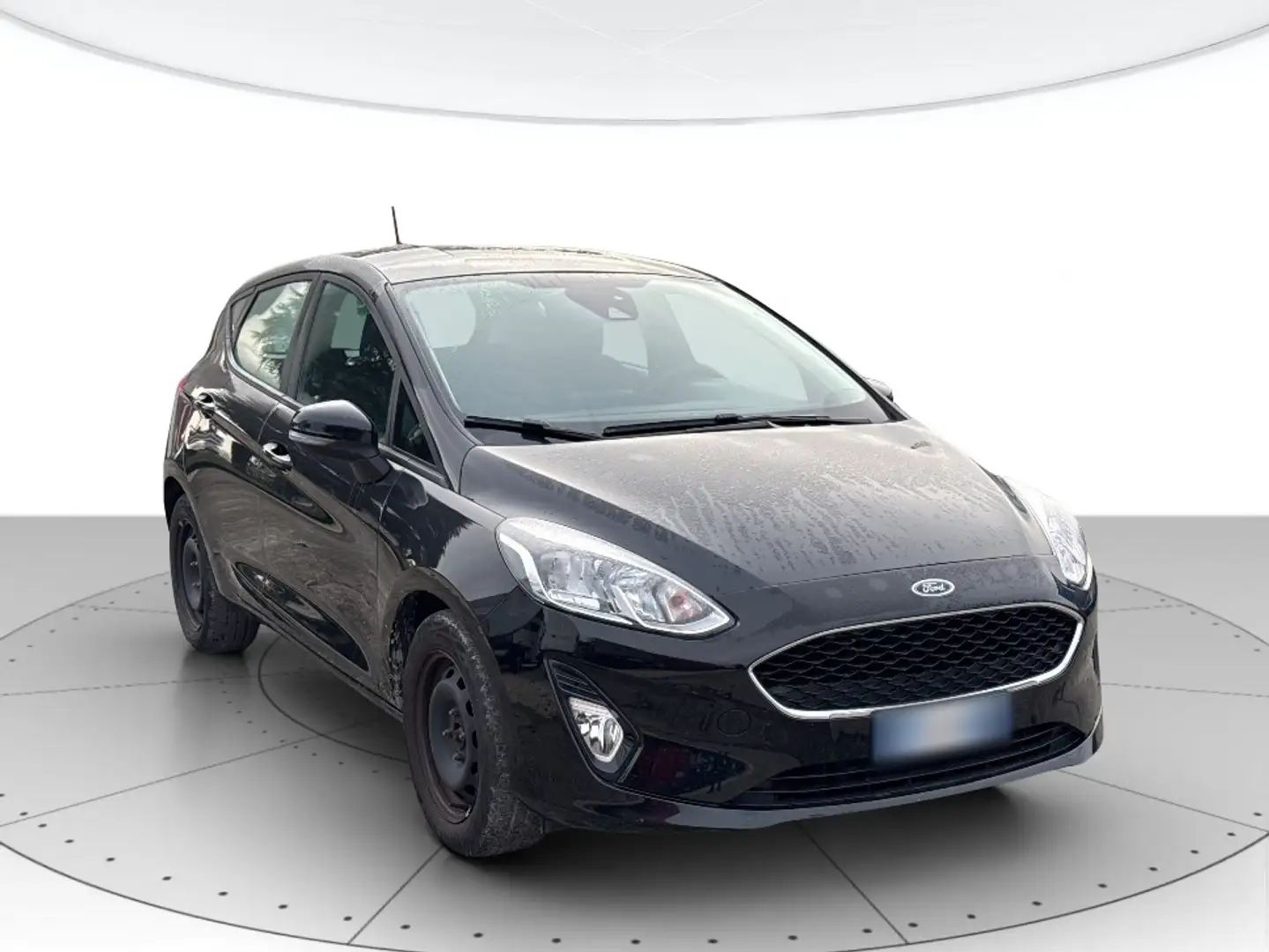 Ford Fiesta 1.0 MHEV 125 CV 3 porte Van Trend Noir - 1