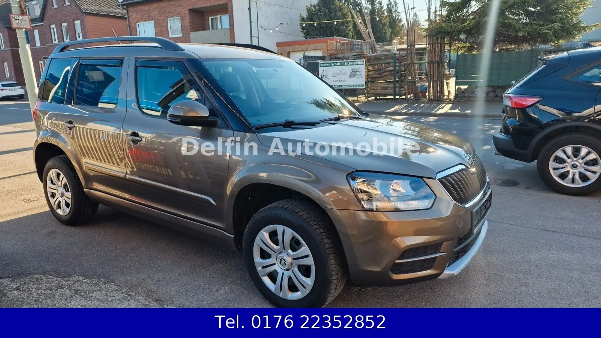 Skoda Yeti Cool Edition-Klima-Pdc-Sitzheizng-AHK-Alus Braun - 1