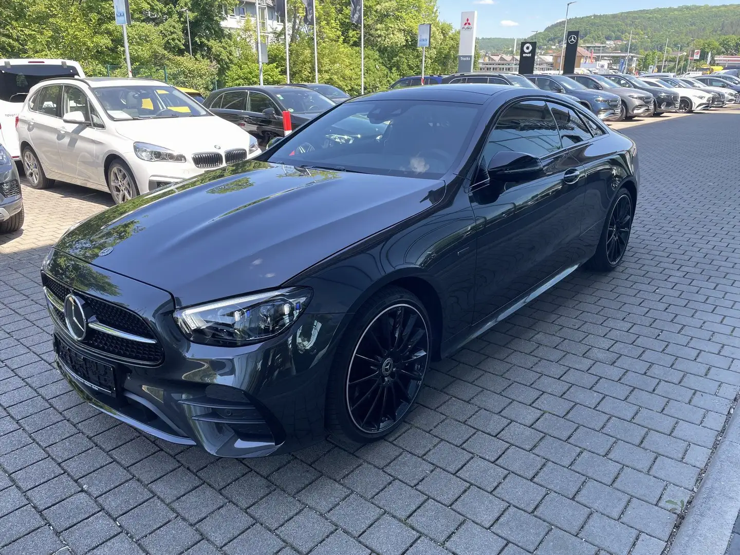 Mercedes-Benz E 400 d 4M Coupe AMG NIGHT*Pano*MULTIBEAM*Distro Schwarz - 1