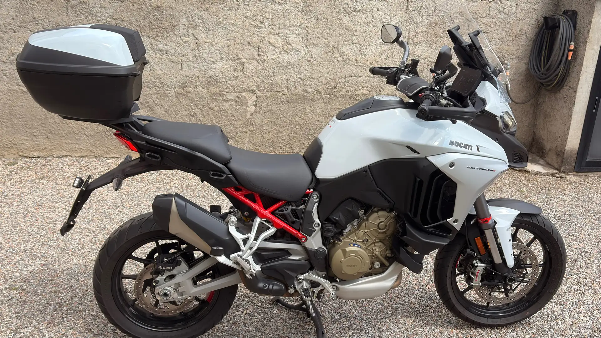 Ducati Multistrada V4 S Travel &radar Weiß - 2