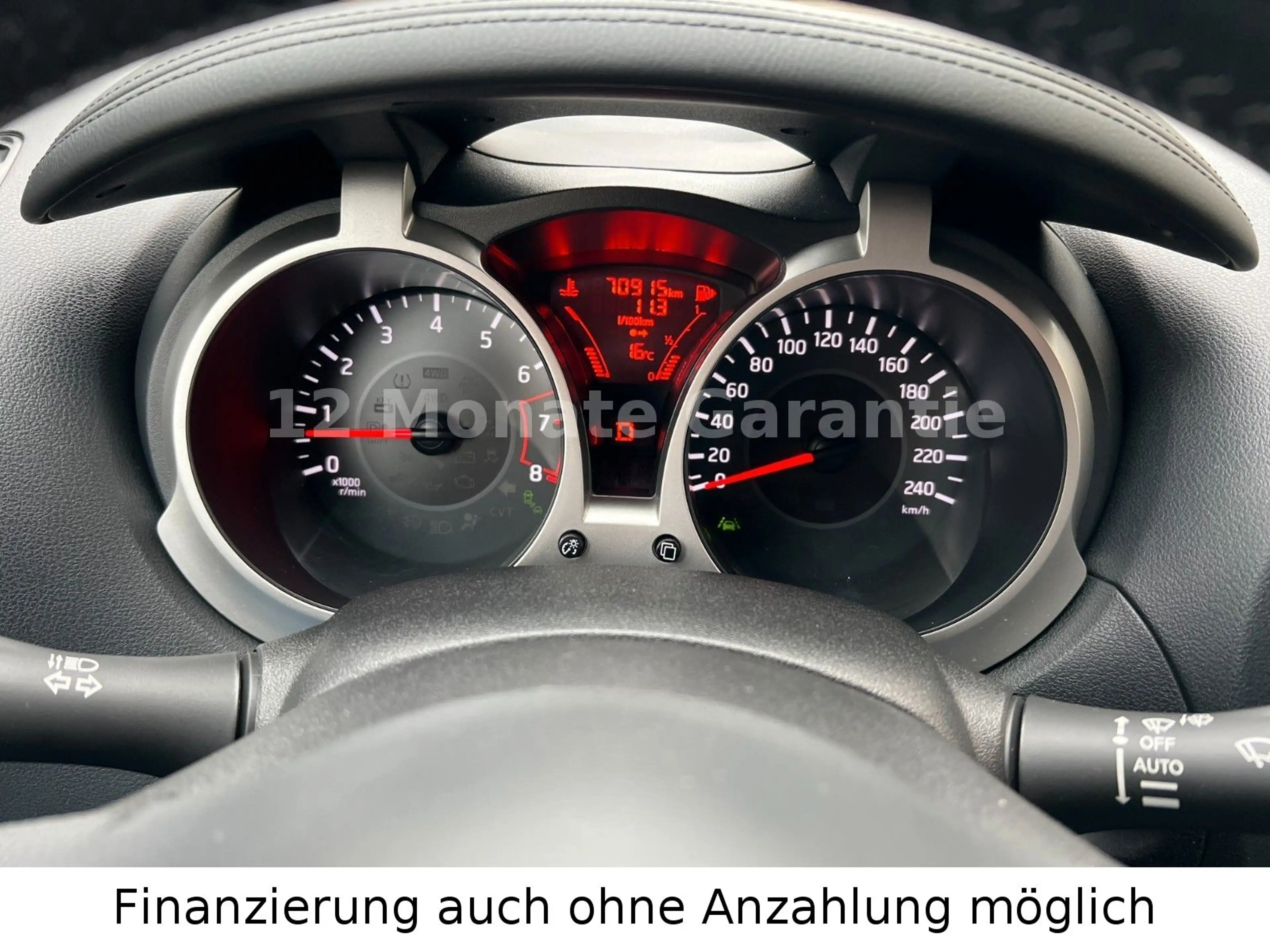 Nissan Juke 1.6  Tekna 4x4 1 Hand Automatik Navi Kamera — photo 17