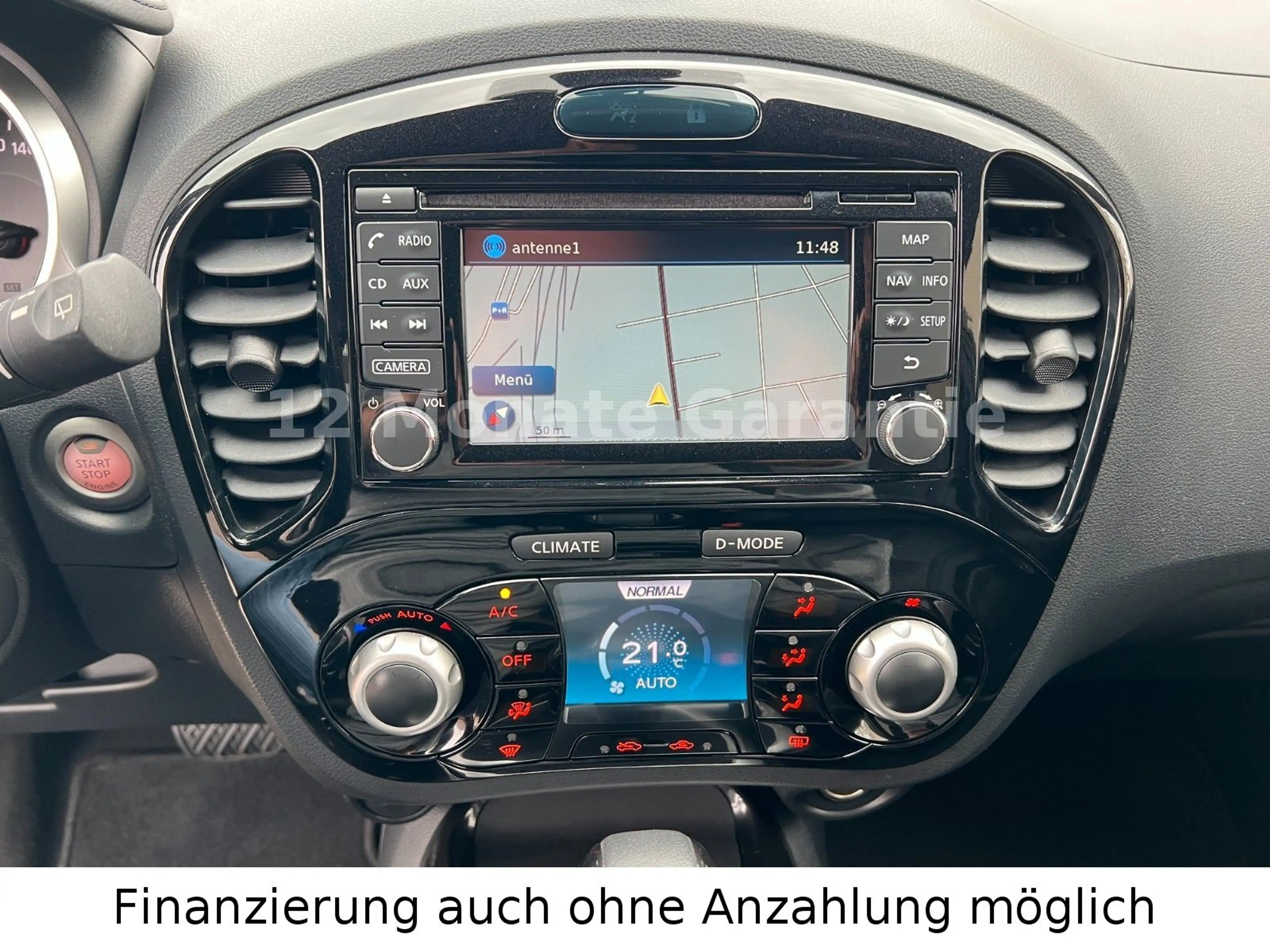 Nissan Juke 1.6  Tekna 4x4 1 Hand Automatik Navi Kamera — photo 19