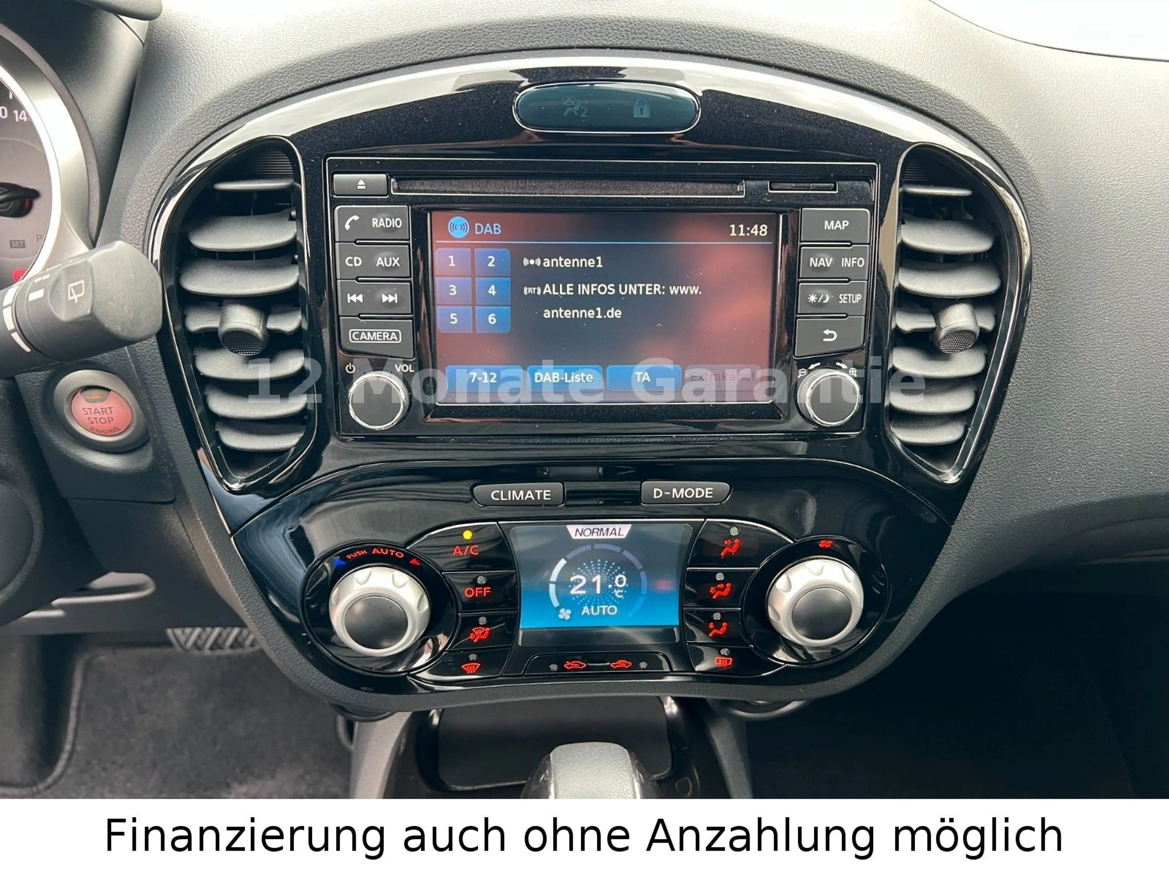 Nissan Juke 1.6  Tekna 4x4 1 Hand Automatik Navi Kamera — photo 18