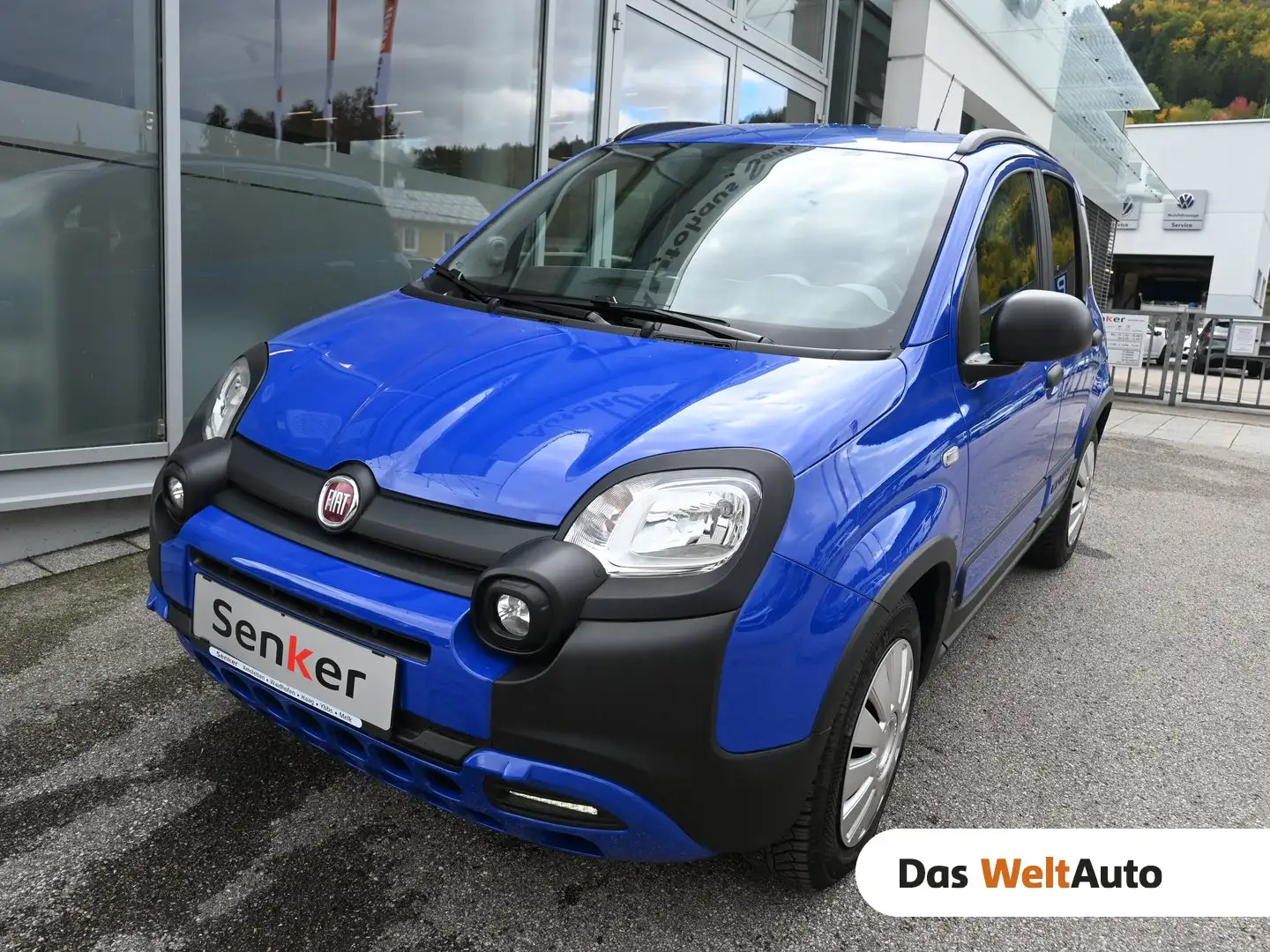 Fiat Panda 1,2 69 4x2 Cross Blau - 1