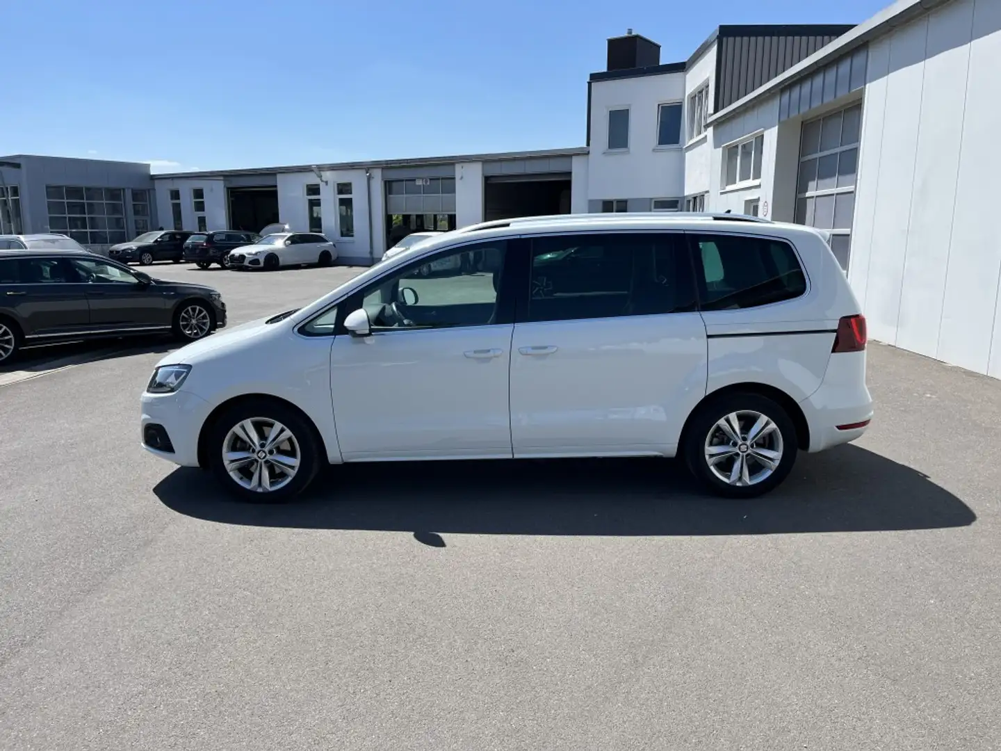 SEAT Alhambra 2.0 TDI DSG XCELLENCE 219€ m. 20% Anzahlung STHZ Weiß - 2