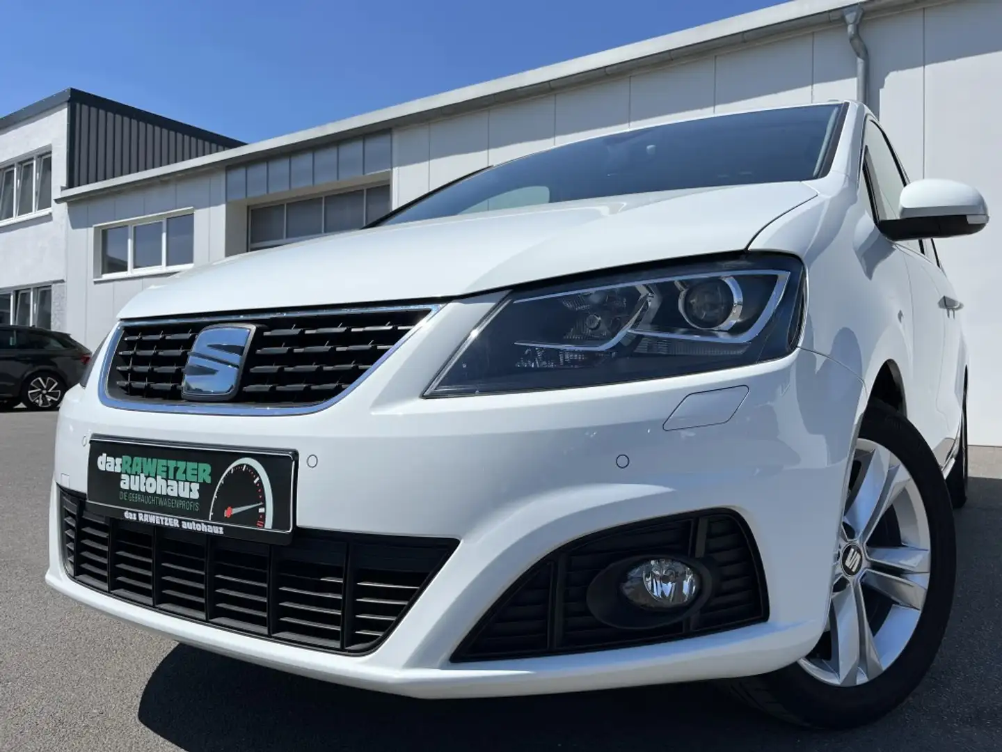 SEAT Alhambra 2.0 TDI DSG XCELLENCE 219€ m. 20% Anzahlung STHZ Weiß - 1