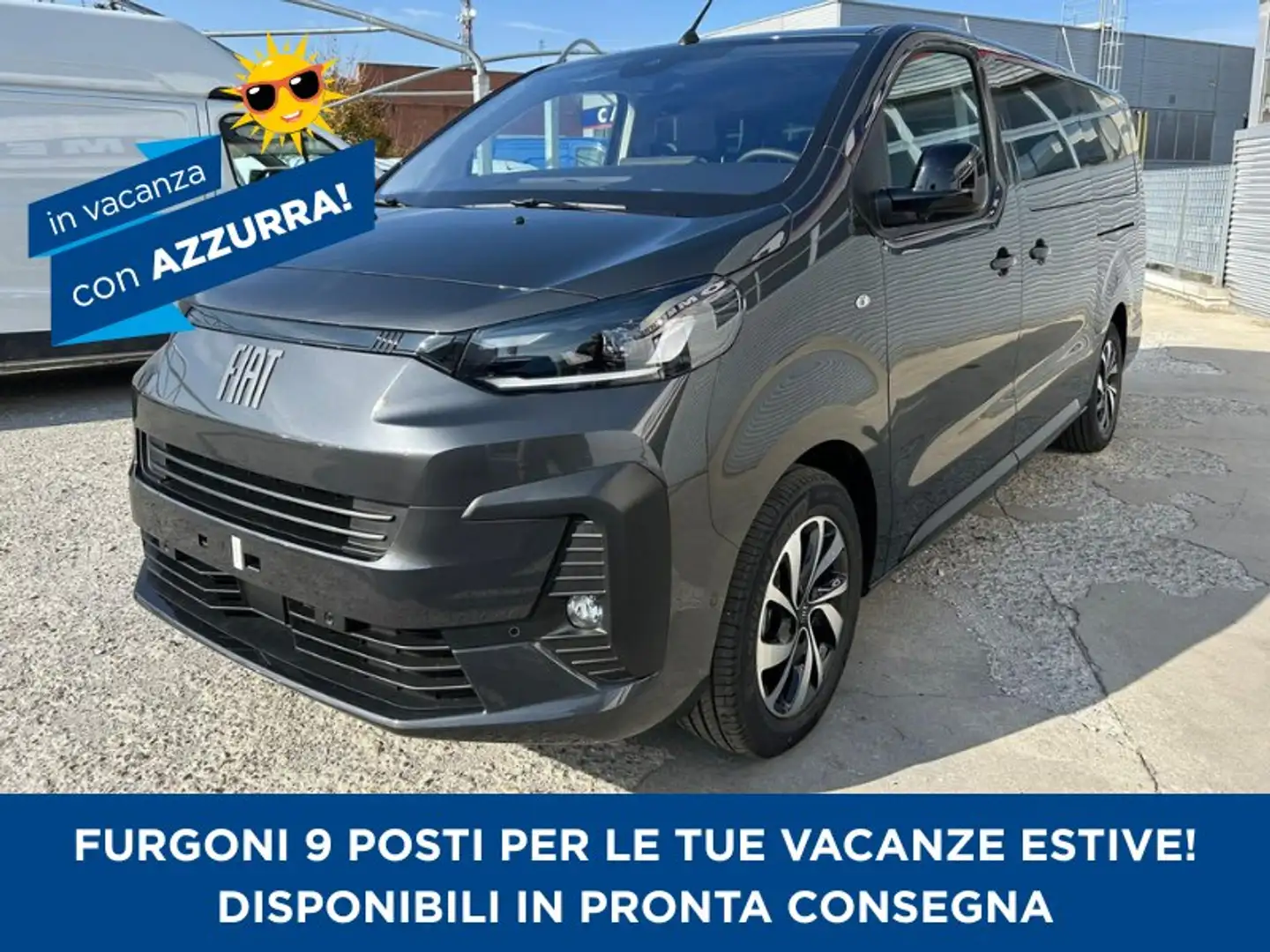 Fiat Ulysse M1 - L3H1 2.0 BlueHdi 180cv AT8 Сірий - 1