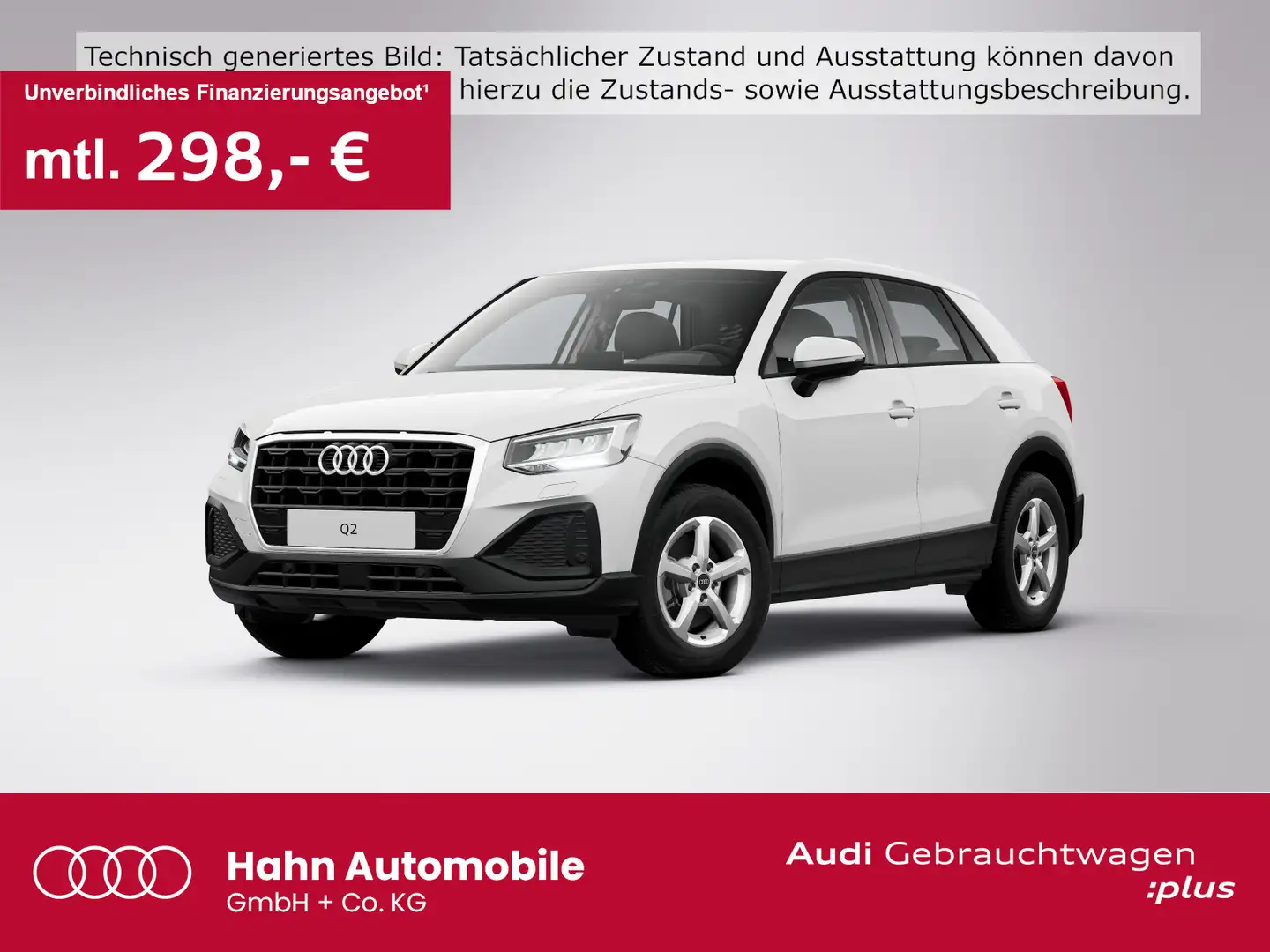 Audi Q2 35 TDI AHK Navi Virtual ACC PDC Sitzh LED KLI Weiß - 1