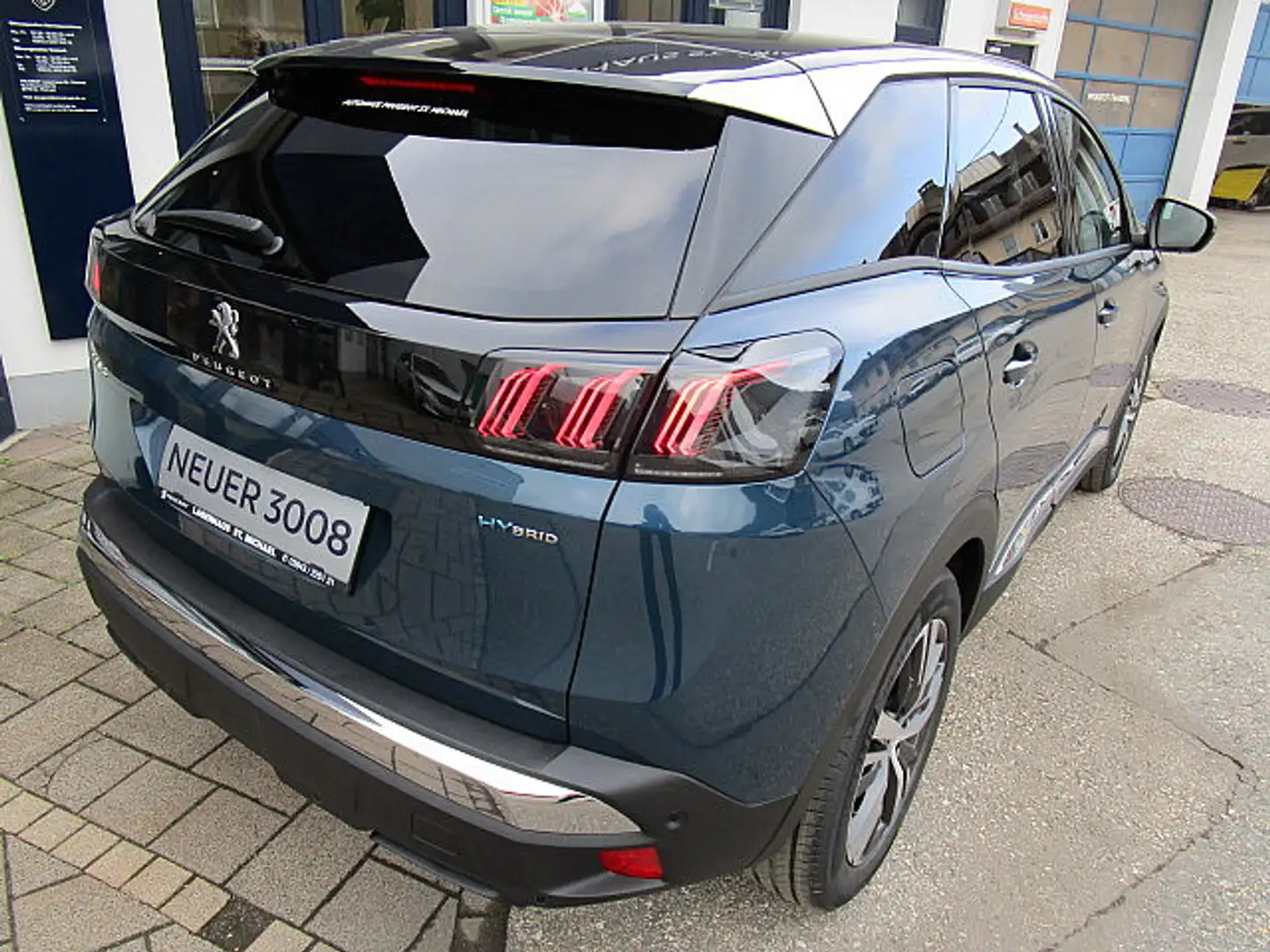 Peugeot 3008 Hybrid 225 e-EAT8 Allure Pack Aut. € 25.440,- u... Blauw - 2