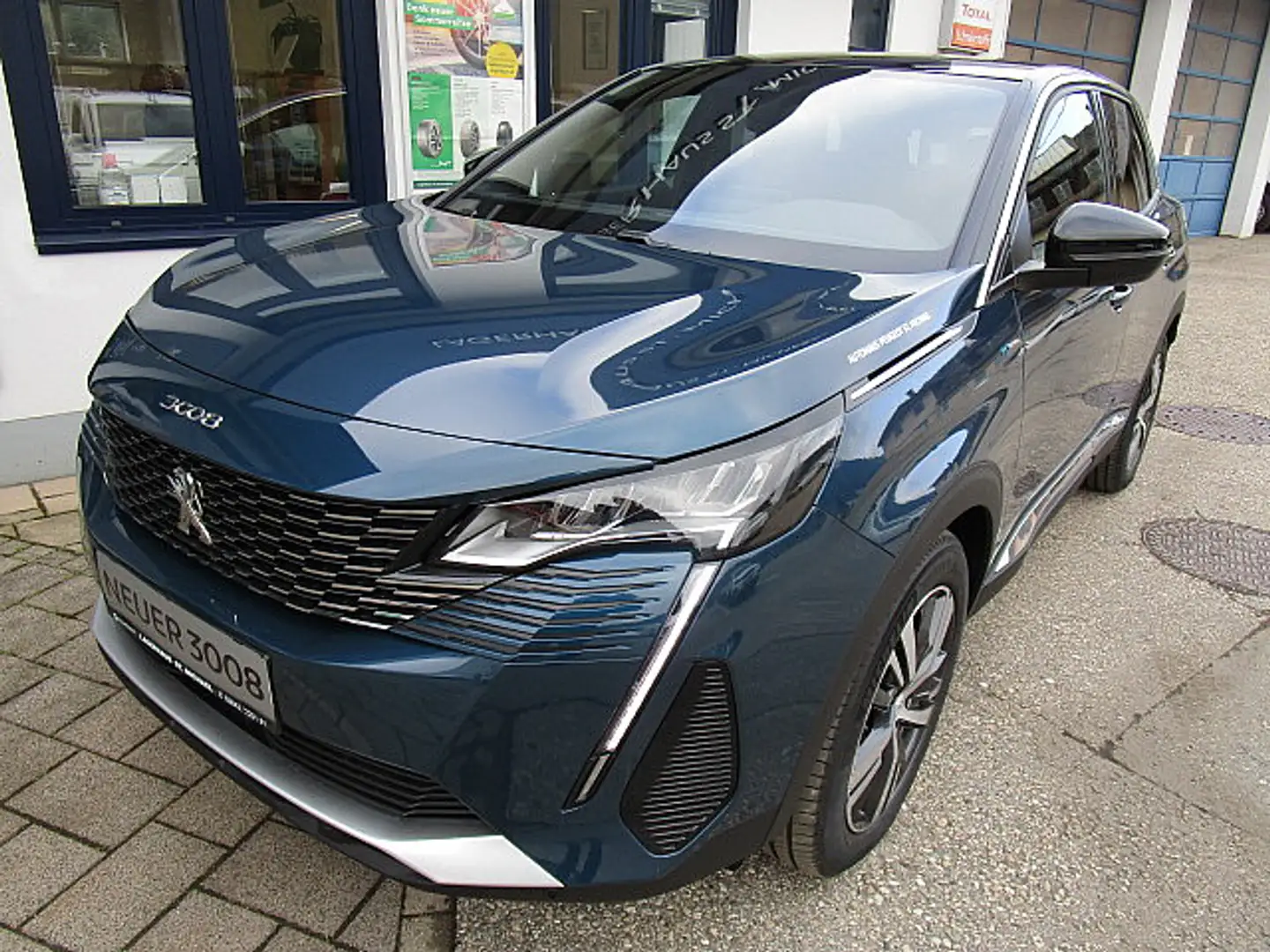 Peugeot 3008 Hybrid 225 e-EAT8 Allure Pack Aut. neuer Preis ... Blau - 1