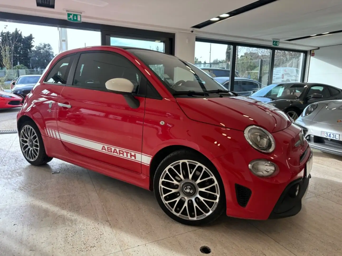 Abarth 500C 1.4 Turbo T-Jet 145ch 595 MY17 Rosso - 2