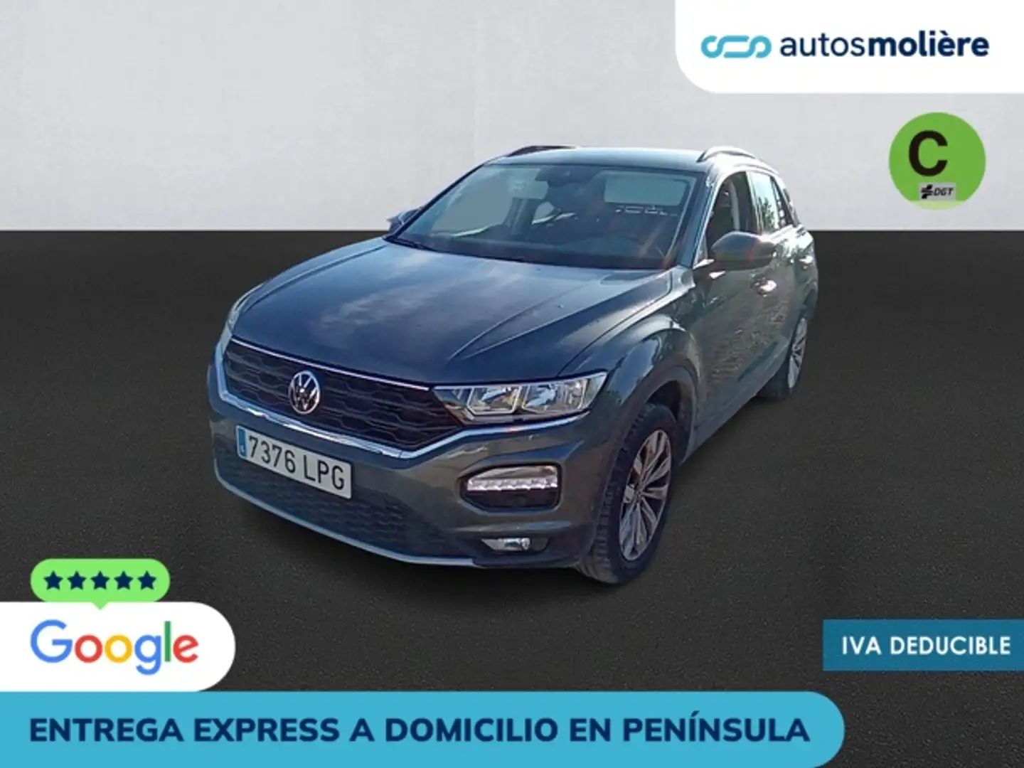 Volkswagen T-Roc 1.5 TSI Advance DSG7 Gris - 1