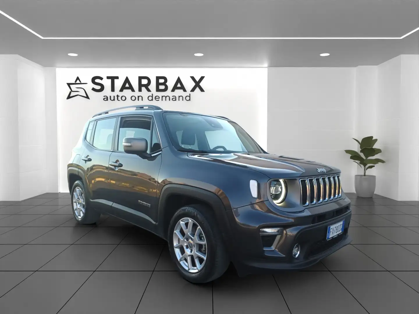 Jeep Renegade 1.6 Mjt 120 CV Longitude SENSORI NAVI FARI FULL LE Grigio - 1