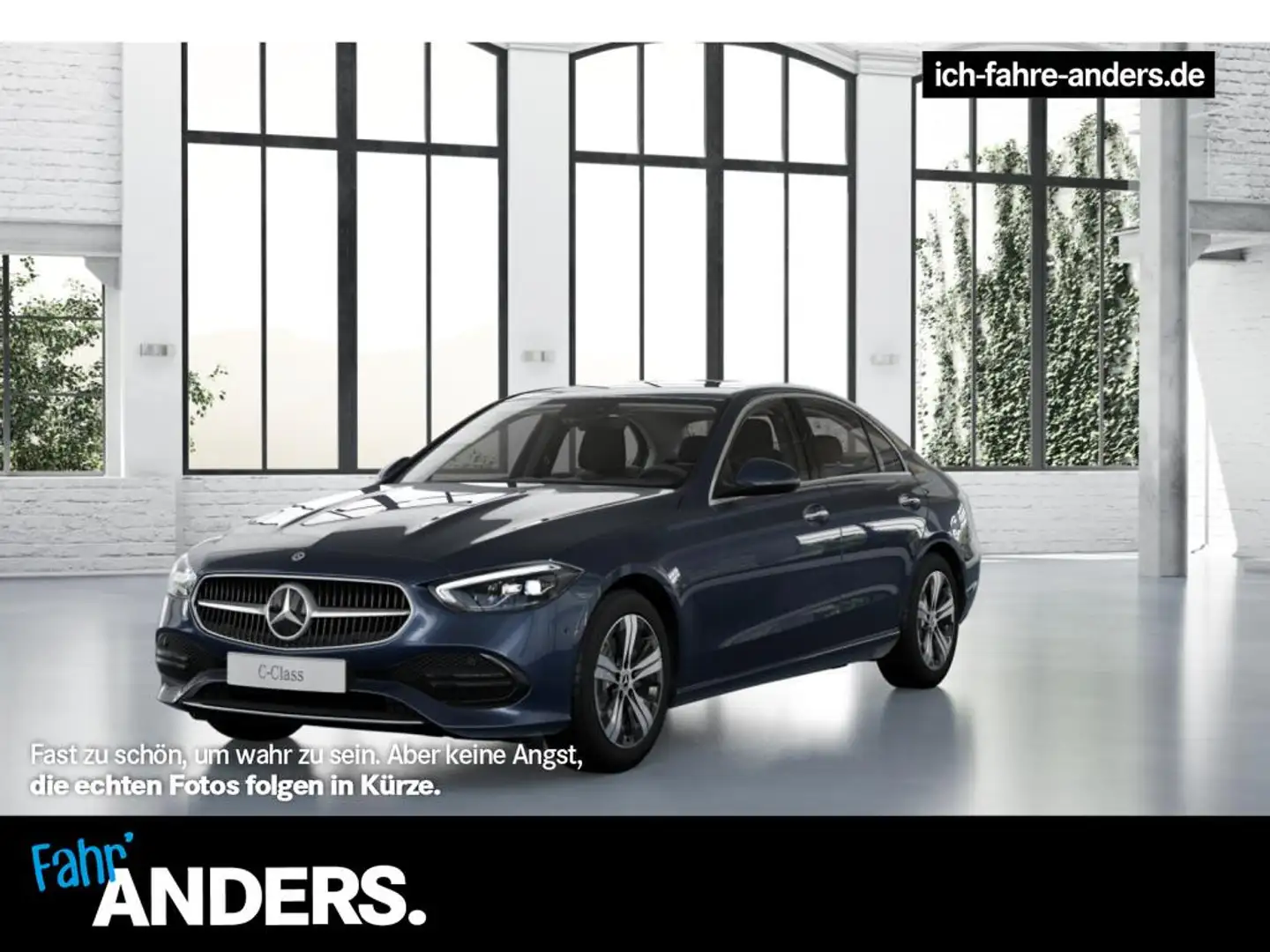 Mercedes-Benz C 180 Avantgarde+MBUX+SHZ+LED+Key+Kam+PDC+Tempo Blu/Azzurro - 1