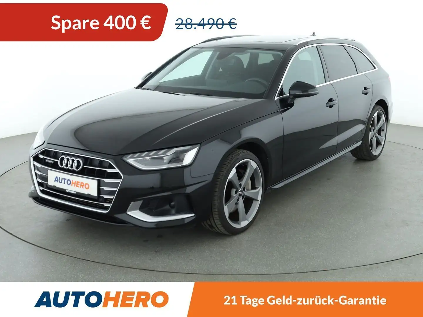 Audi A4 45 TFSI quattro advanced Aut.*LED*PDC* Schwarz - 1