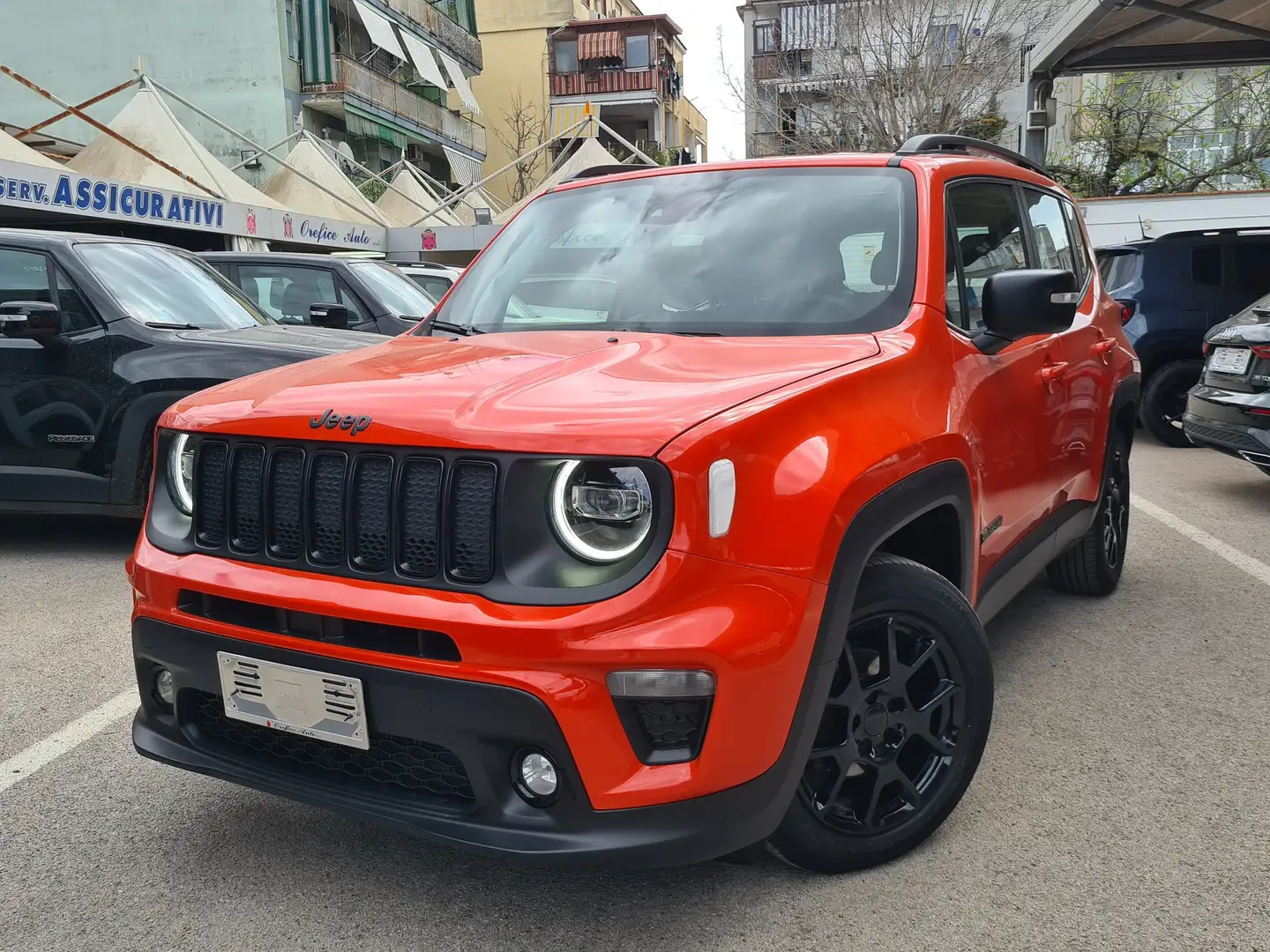 Jeep Renegade 1.6 mjt Limited 2wd 130cv BLACKLINE Arancione - 1
