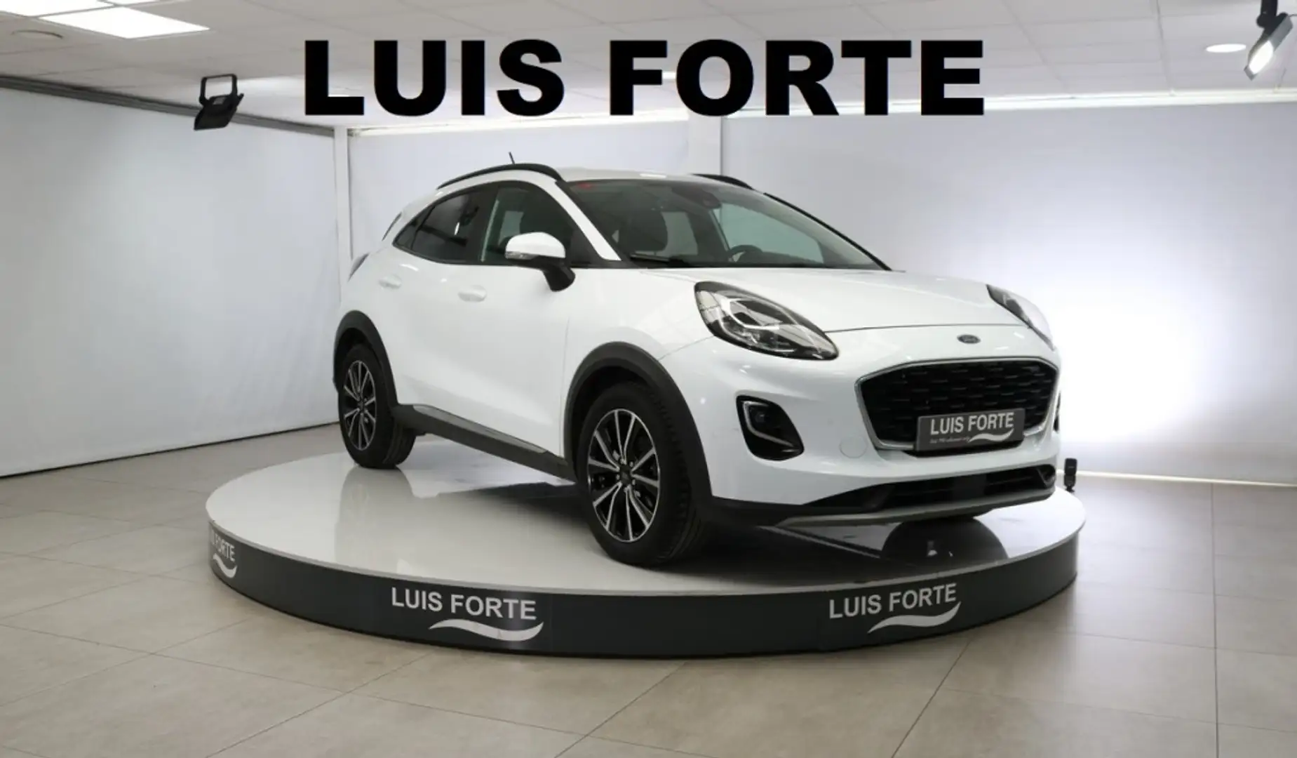 Ford Puma 1.0 EcoBoost MHEV Titanium 125 Blanco - 1