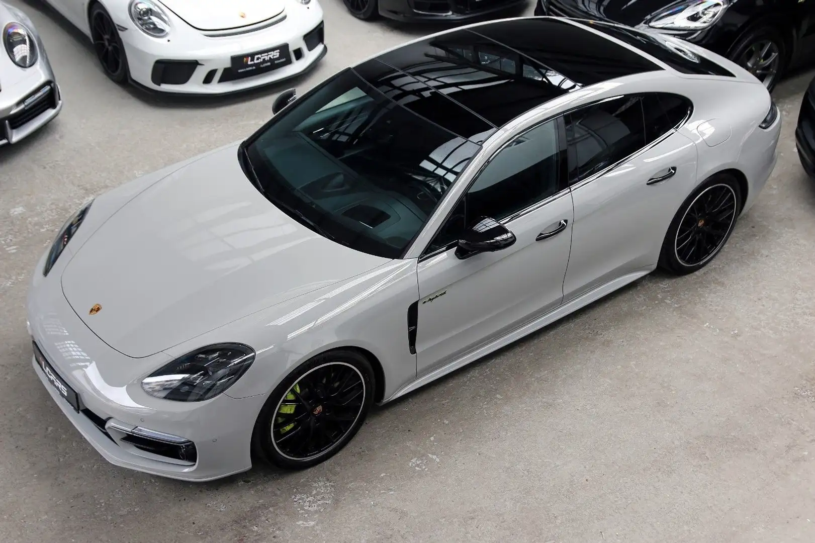 Porsche Panamera 4 EHybrid SportDesgn Pano Approved 9/25 Grigio - 1