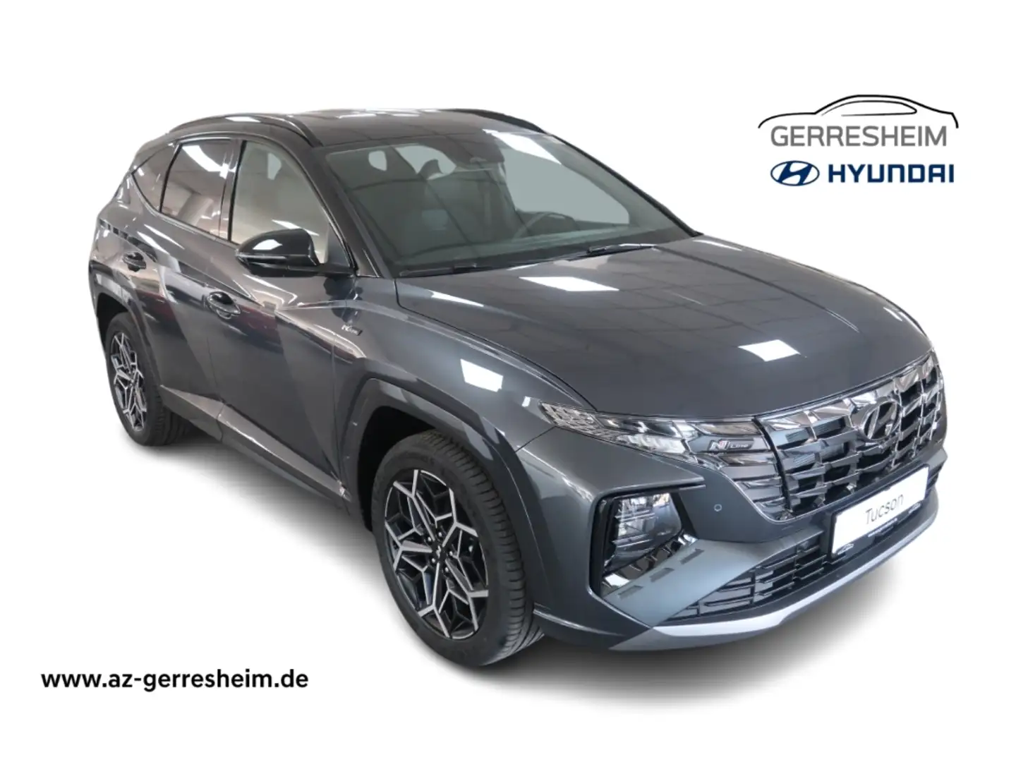 Hyundai TUCSON 1.6 CRDi 48V N Line 4WD  Assist.-Paket+/ECS/Dachla Gris - 1