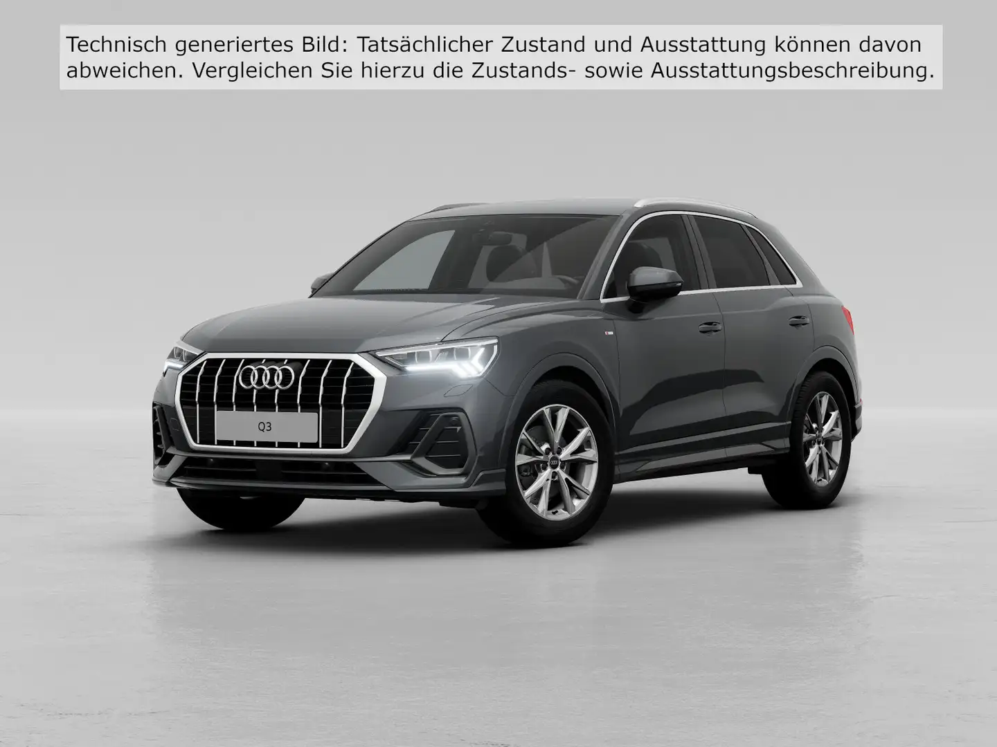 Audi Q3 35 TFSI S line S tronic Nav AHK Stdhzg Matrix Grau - 2