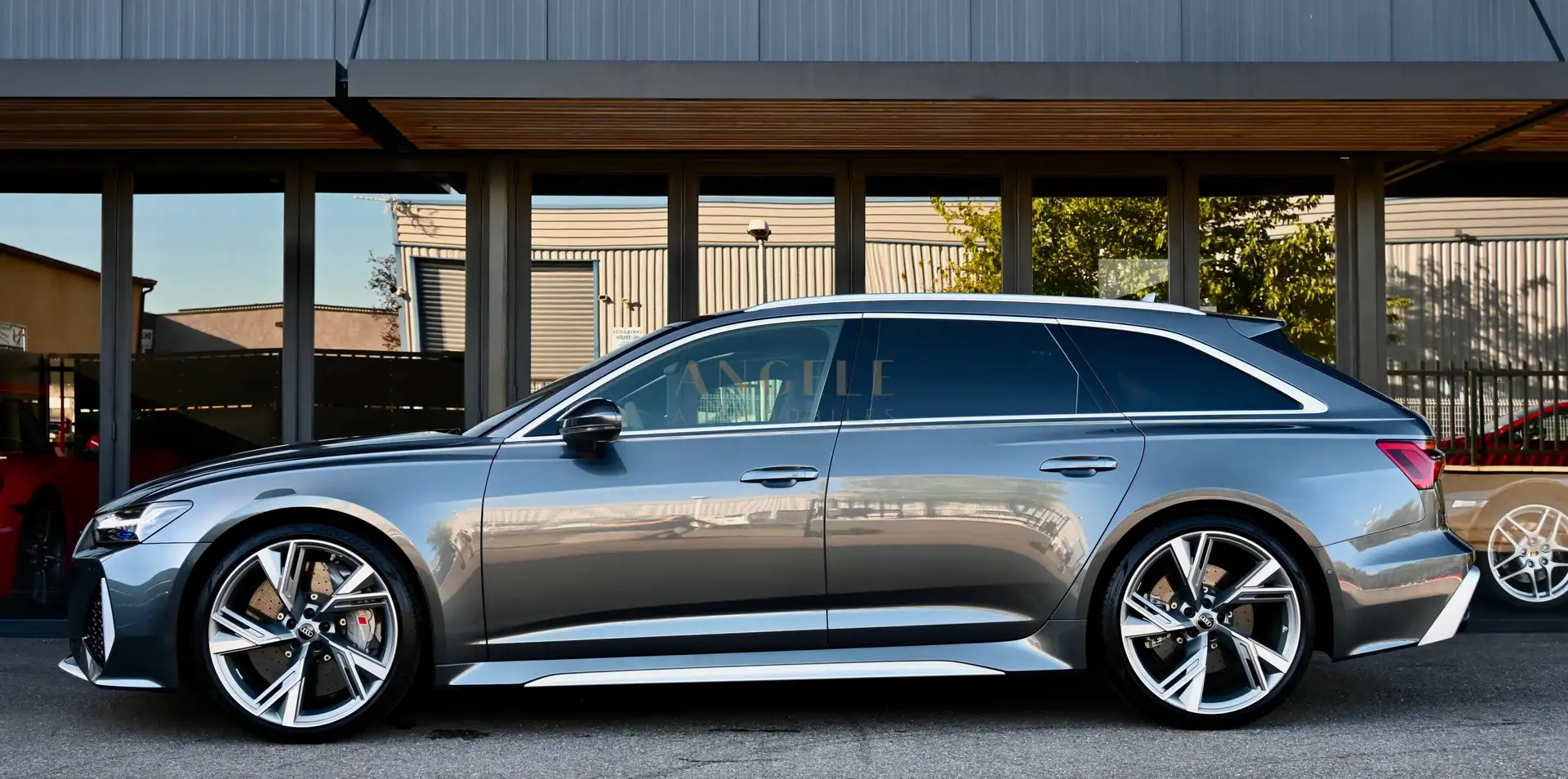 Audi RS6 Avant IV 4.0 TFSI 600 CV Quattro TVA Gris - 2