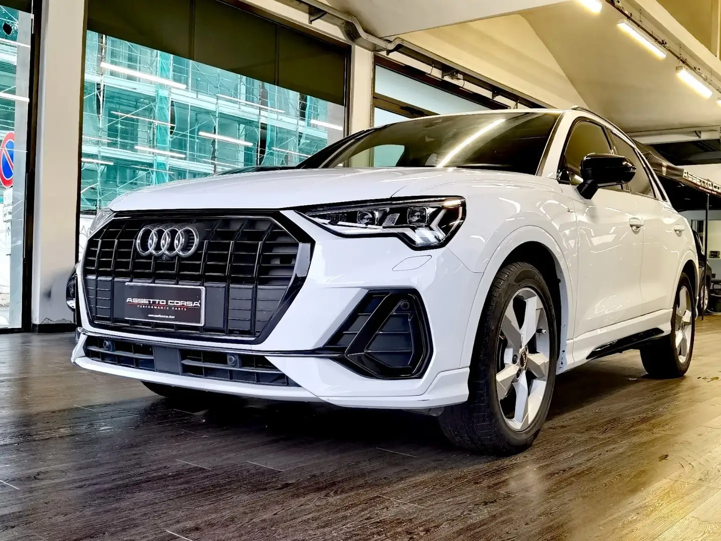Audi Q3 Q3 35 2.0 tdi S line edition s-tronic Bianco - 1