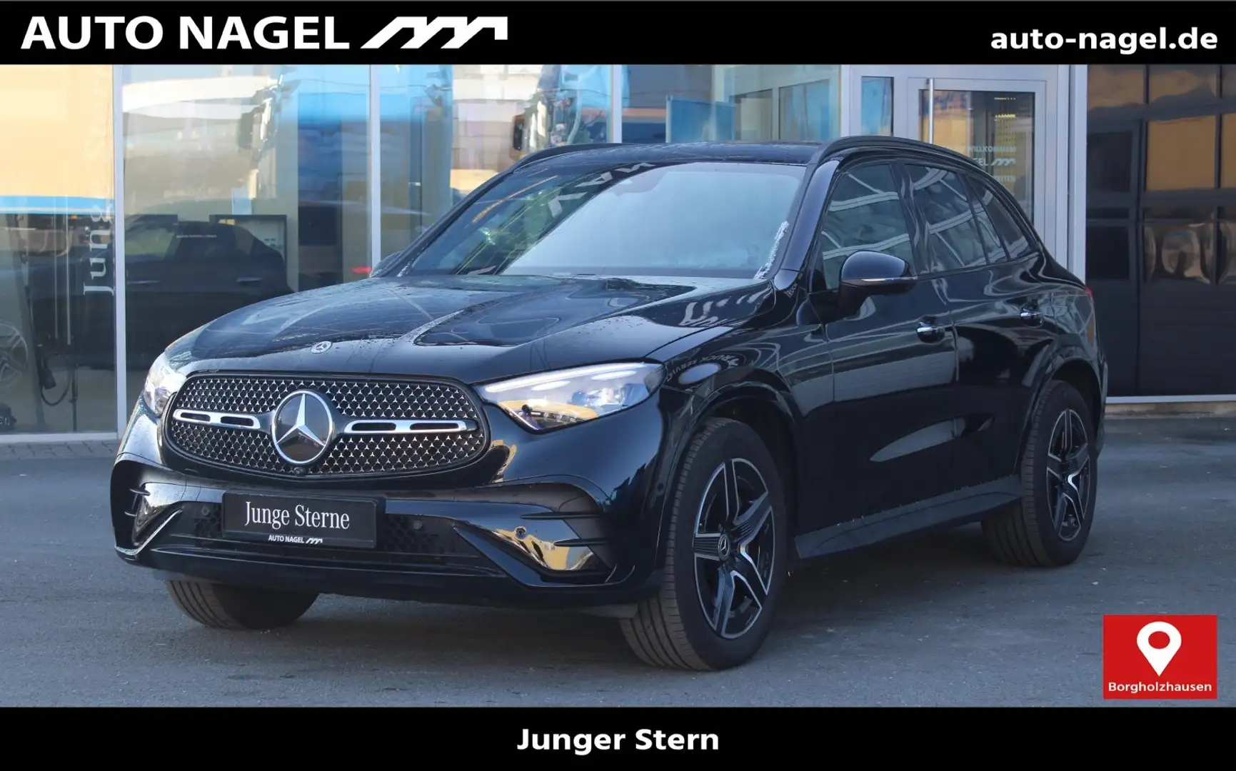 Mercedes-Benz GLC 300 GLC 300 d 4M AMG +AHK+360°+DIGITAL-LIGHT+NIGHT+ Negro - 1