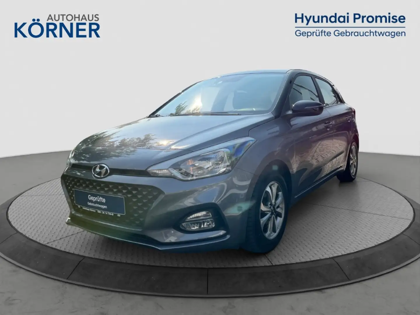 Hyundai i20 Trend 1.0 T-GDi DCT *NAVI*CAM*SITZHZG*KLIMAAUTO* Grau - 2