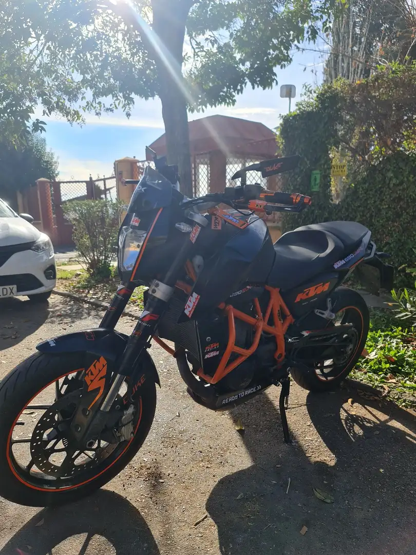 KTM 690 Duke Escape Arrow Czarny - 2
