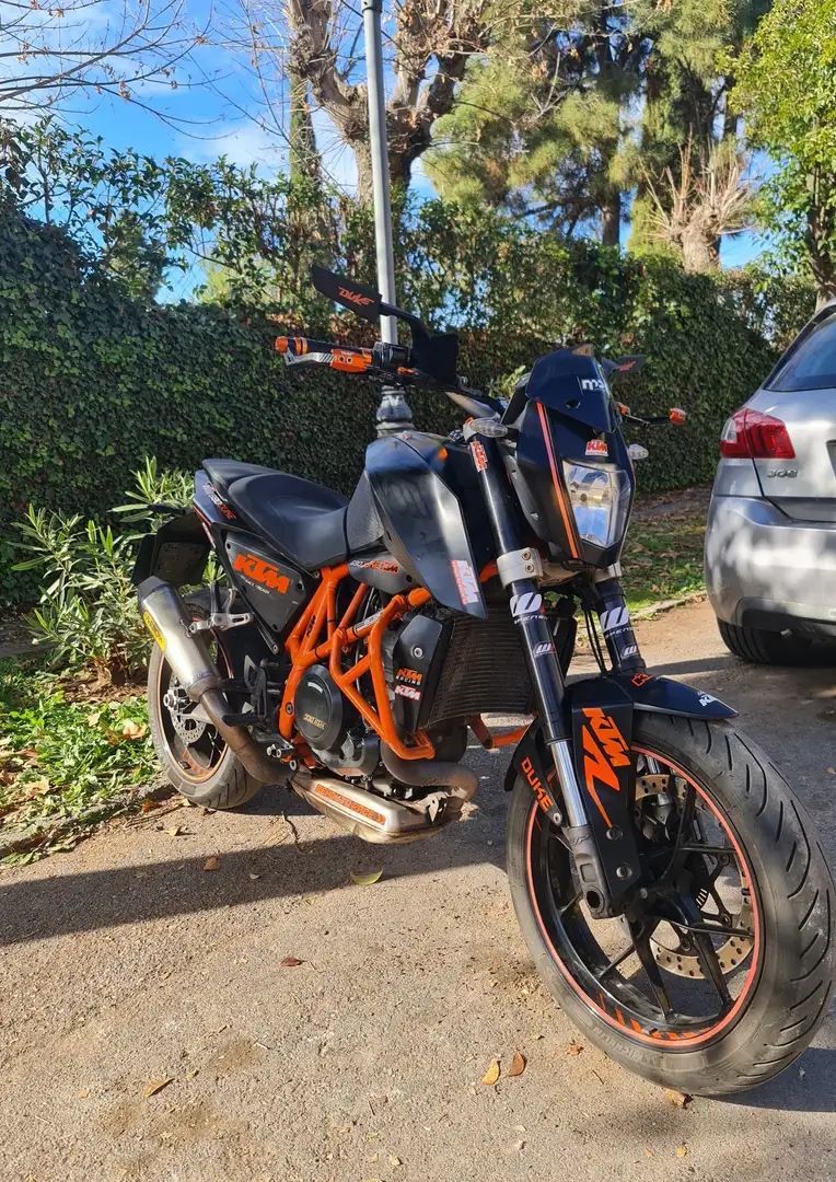 KTM 690 Duke Escape Arrow Czarny - 1