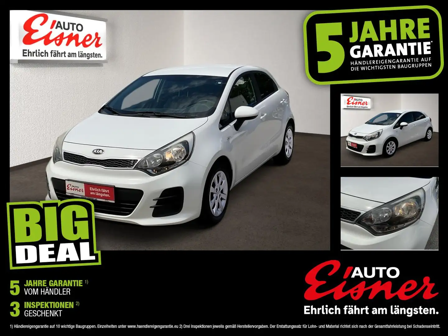 Kia Rio 1.2 MPI SILBER Weiß - 1