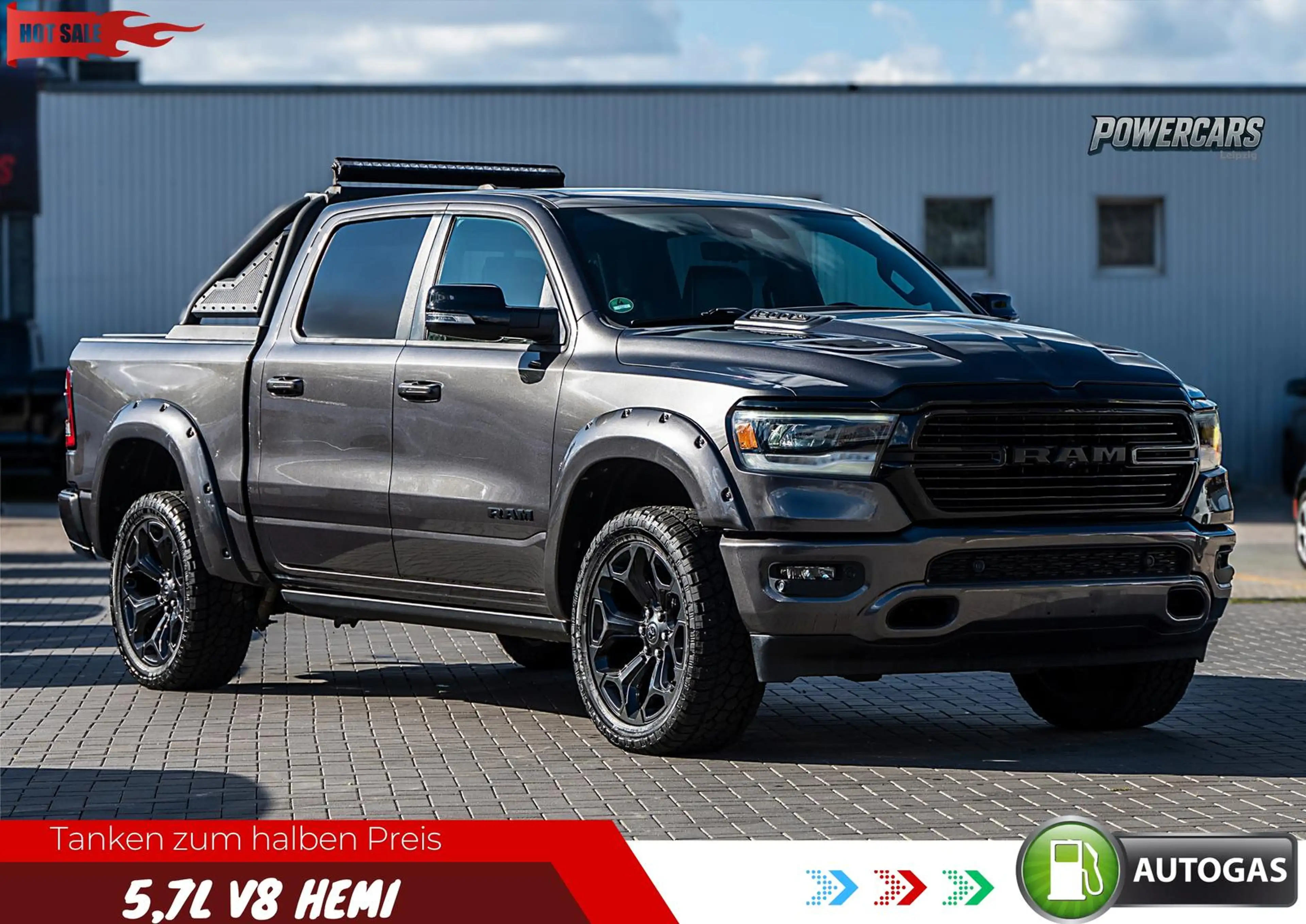 Dodge RAM 5,7l Laramie Night,LPG,LED,Bügel