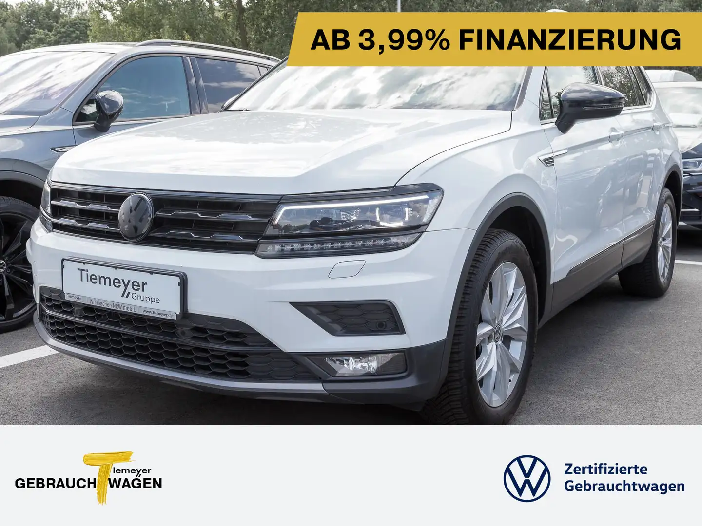 Volkswagen Tiguan Allspace 1.5 TSI DSG HIGHLINE LED LM18 AP Weiß - 1