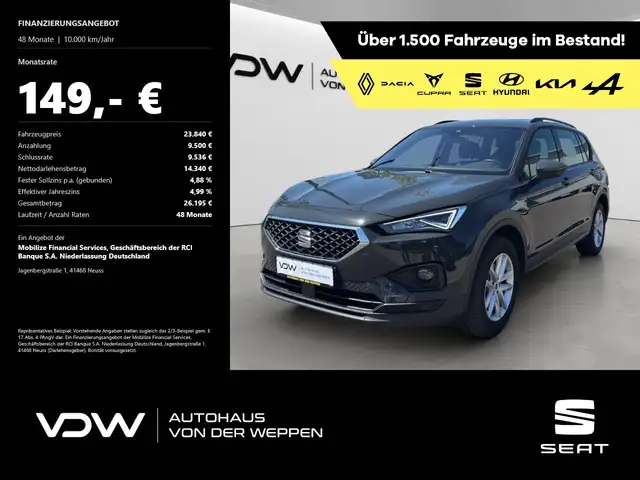 SEAT Tarraco Style TSI 7-Sitzer ACC Kamera AHK SHZ