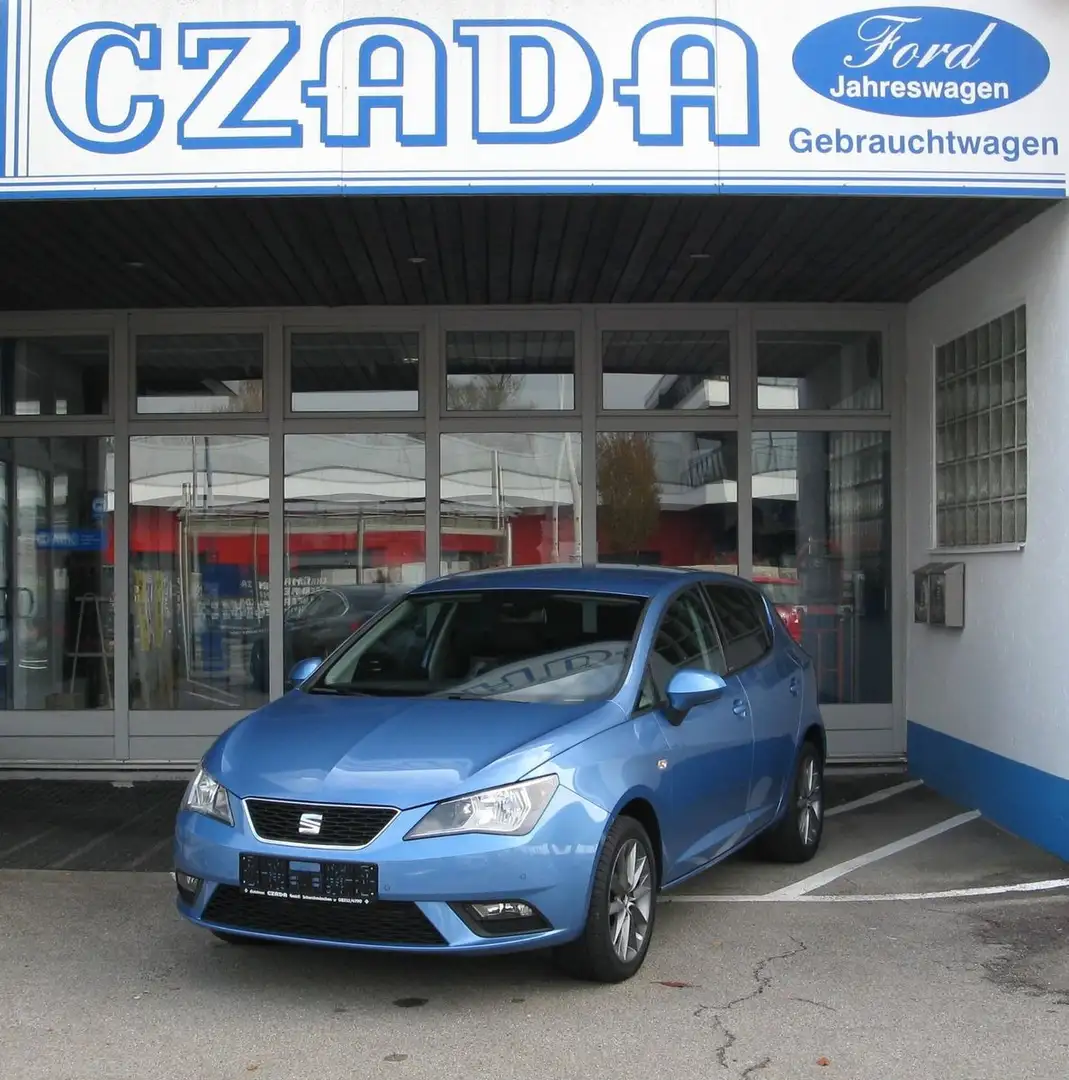 SEAT Ibiza i-Tech*PDC v.+h.*KLIMA*Nebelscheinwerfer* Blau - 1