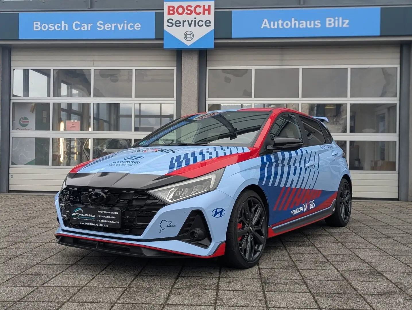 Hyundai i20 N Performance*Navi*Bose*Kamera*Heckspolier Blau - 2