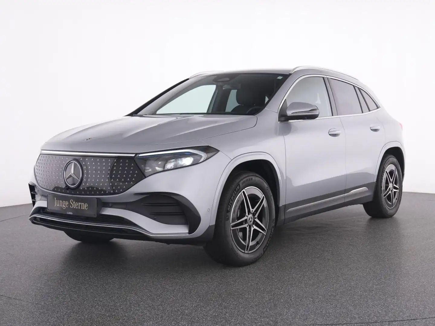 Mercedes-Benz EQA 350 4M AMG+NavP+LED+KeyG+Burm+HUD+Distr+360° Silber - 2