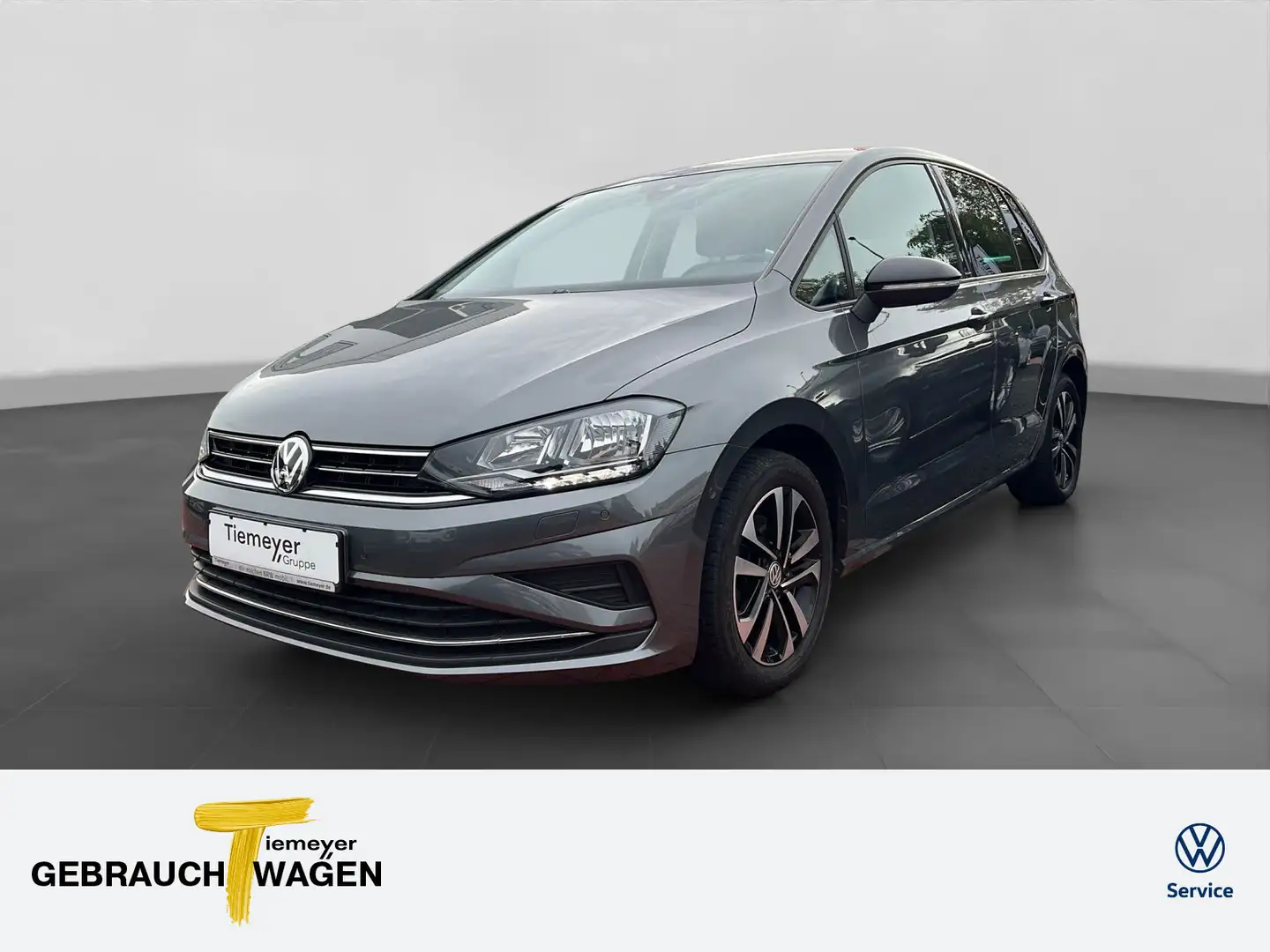 Volkswagen Golf Sportsvan 1.5 TSI DSG IQ.DRIVE NAVI PARKLEN Gris - 1